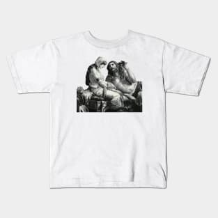 Samson and Delilah Love Condemned by Betrayal Kids T-Shirt